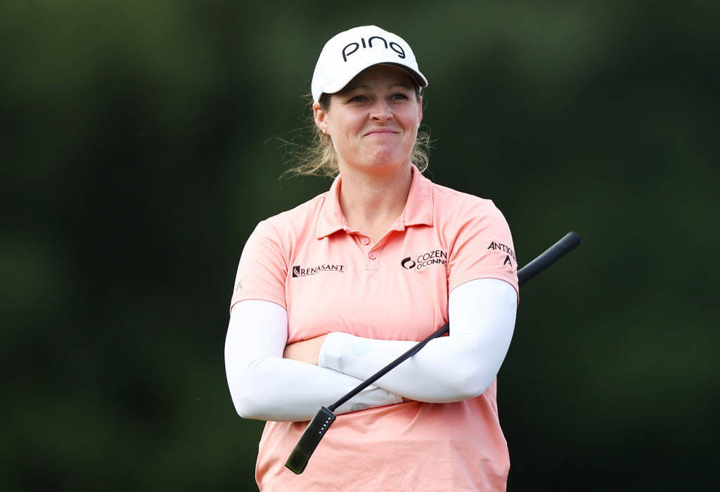 Ally Ewing made a flying start on day two at the 2023 AIG Women's Open